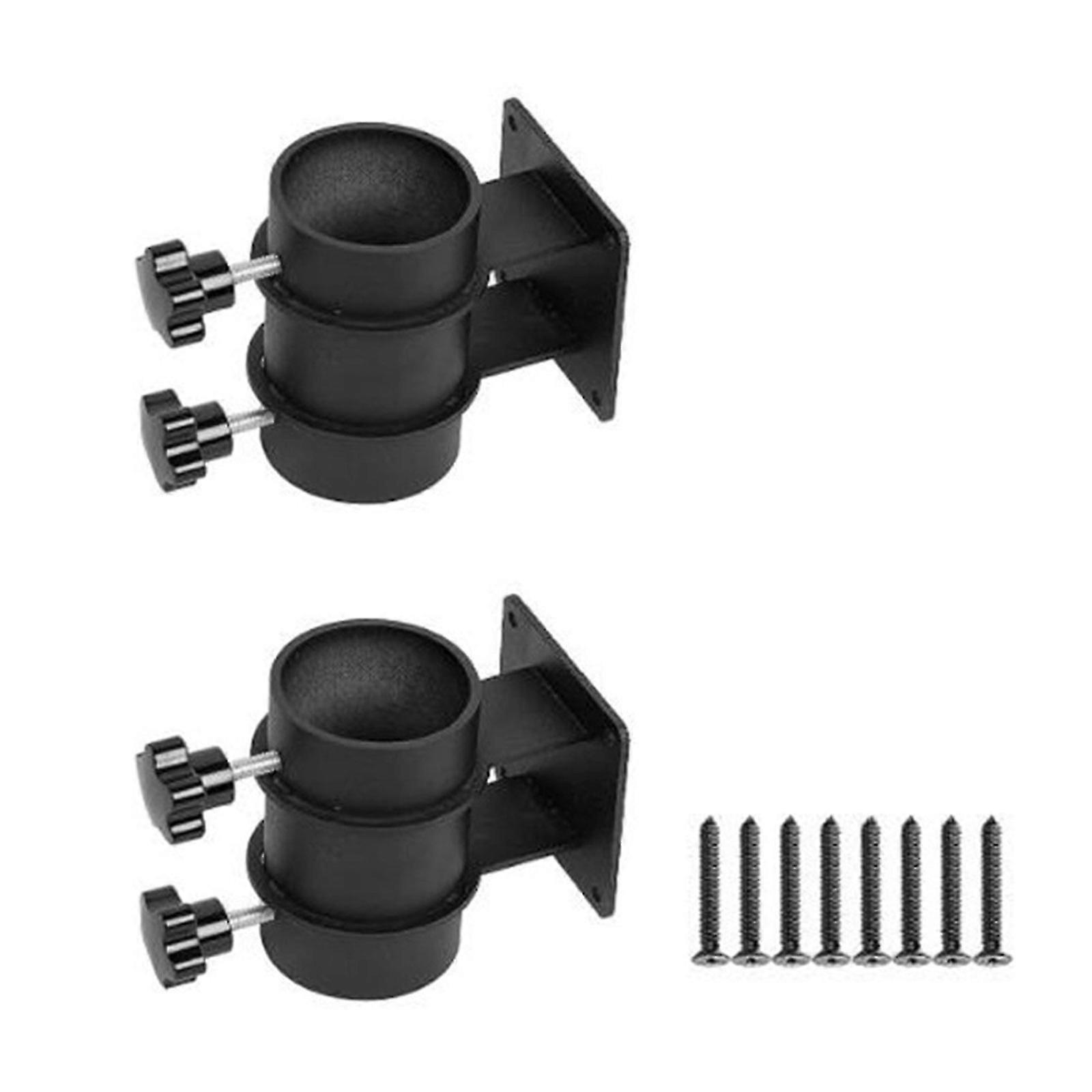 Rust Resistant Steel Umbrella Bracket Stand Mount Clamp with Strong Construction Universal for Patios Picnics Table Dock
