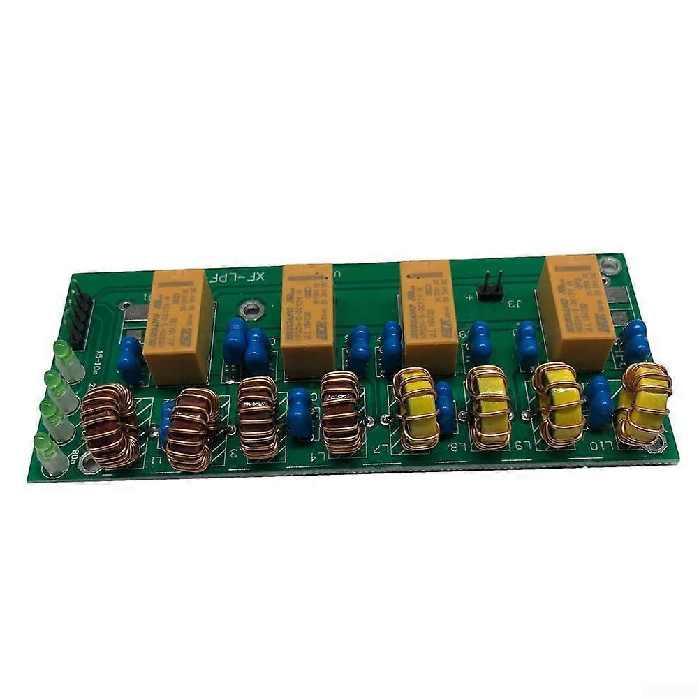 HF Low Pass Filter LPF for Shortwave Radios, 100W Power Rating, Compact Design, High-Performance Specifications