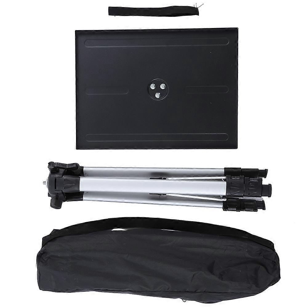 Aluminum Alloy Steel Projector Tripod Bracket - 6KG Capacity, 4-Level Height Adjustable