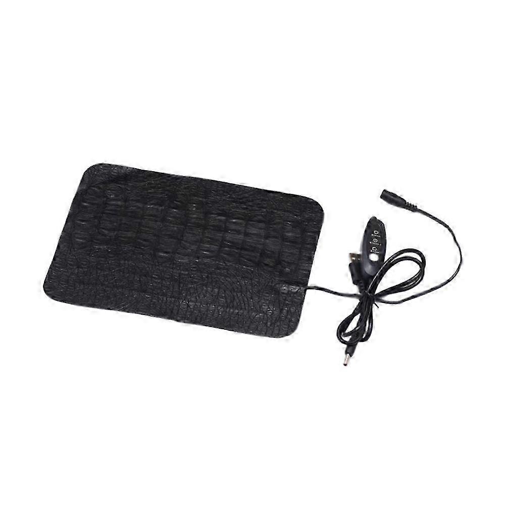 Reptile Heating Pad Scratch Resistant USB PU Heating Sheet with 3 Speed Temperature Control