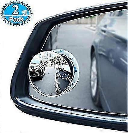 Waterproof 360 Swivel Convex Mirror for Certain Vehicles - 2 Pack