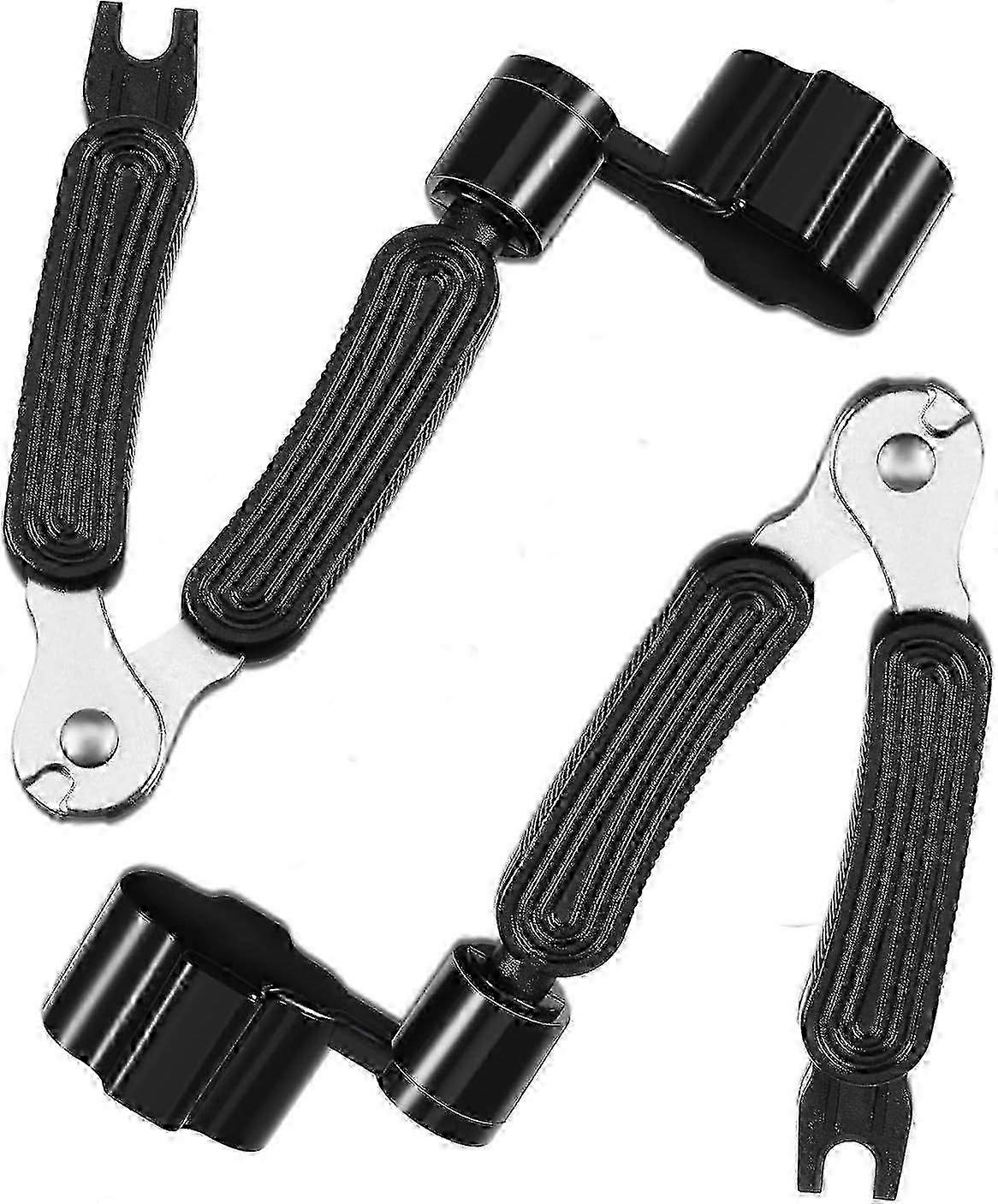 3 in 1 Guitar String Winder Tool Set for Guitar, Bass, Violin, Ukulele - Includes Cutter and Bridge Pin Puller