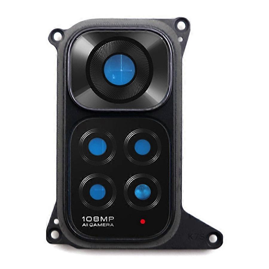 Pour Xiaomi Redmi Note 11S 4G OEM Couvercle de support d’objectif de caméra arrière avec partie en verre (sans logo)