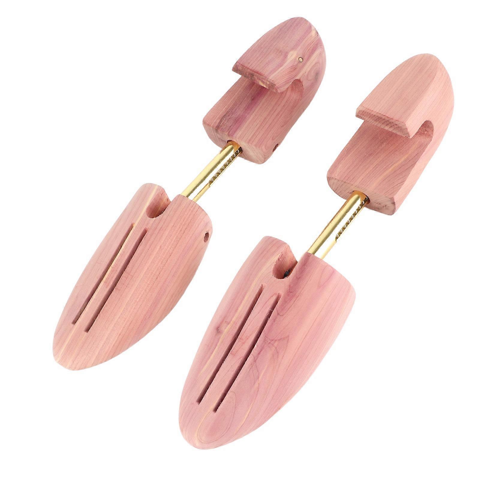 Shoe Expander Wooden Boot Shape Holder Shoe Trees Boot Stretcher Adjustable Cedar Shape Extender US 10.5-11.5 