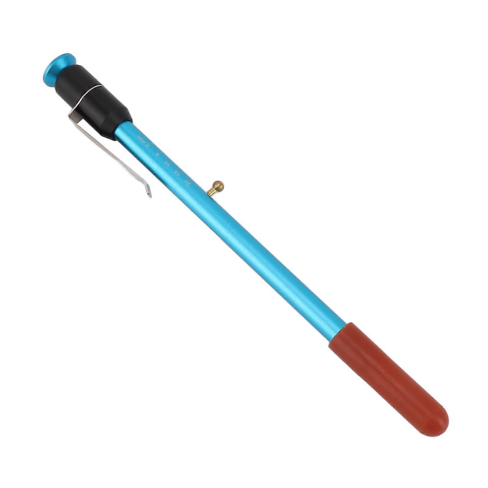 0-25 mm Brake Pad Thickness Gauge, 0-15 mm Portable Tyre Tread Depth Gauge for Cars, High Precision Durable Tool