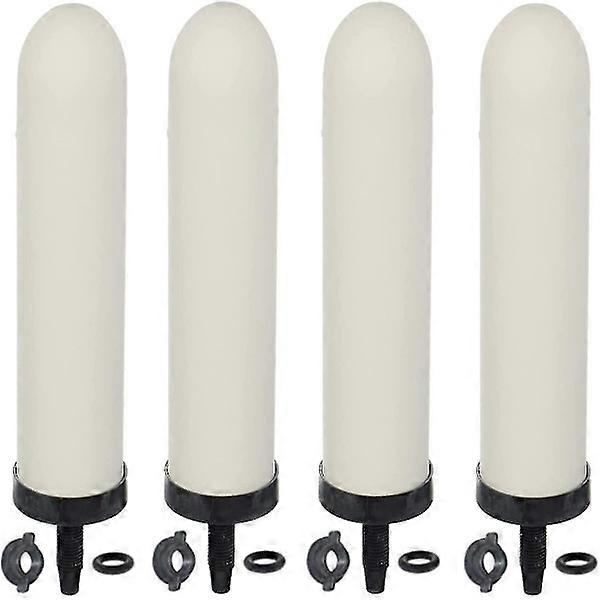 4-Pack Replacement Ceramic Filter Cartridges for Water Filter - Water Filter Cartridges