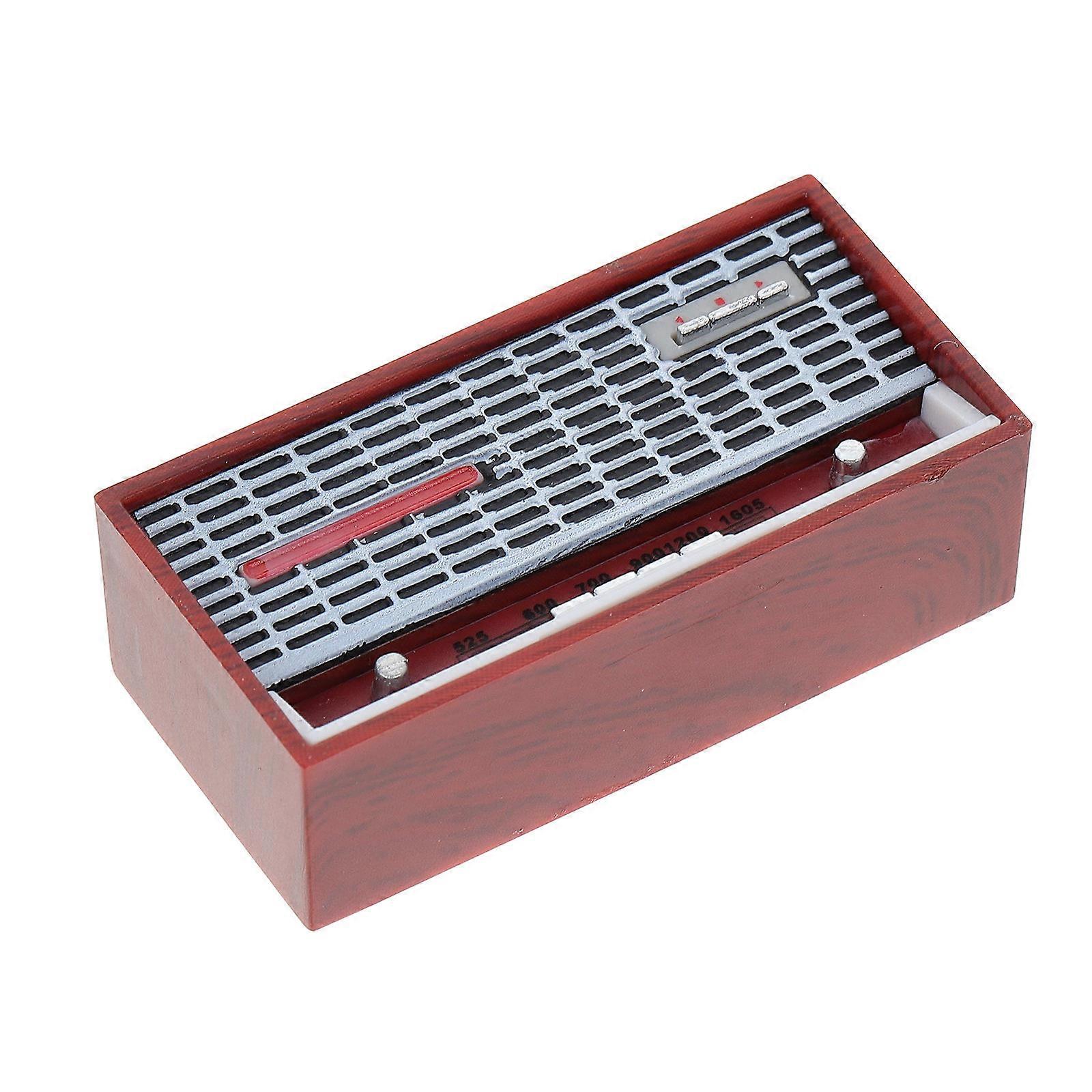 Decorative Mini Radio Model Simulated Radio Household Companion Indoor Decoration Children Rectangular 5.5X2.7X1.9CM 1Pcs