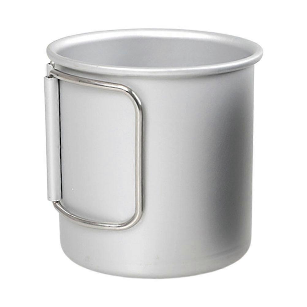 Lightweight Foldable Aluminum Cup for Camping – Multi Use Mug for Coffee, Juice, Beer, and Outdoor Beverages