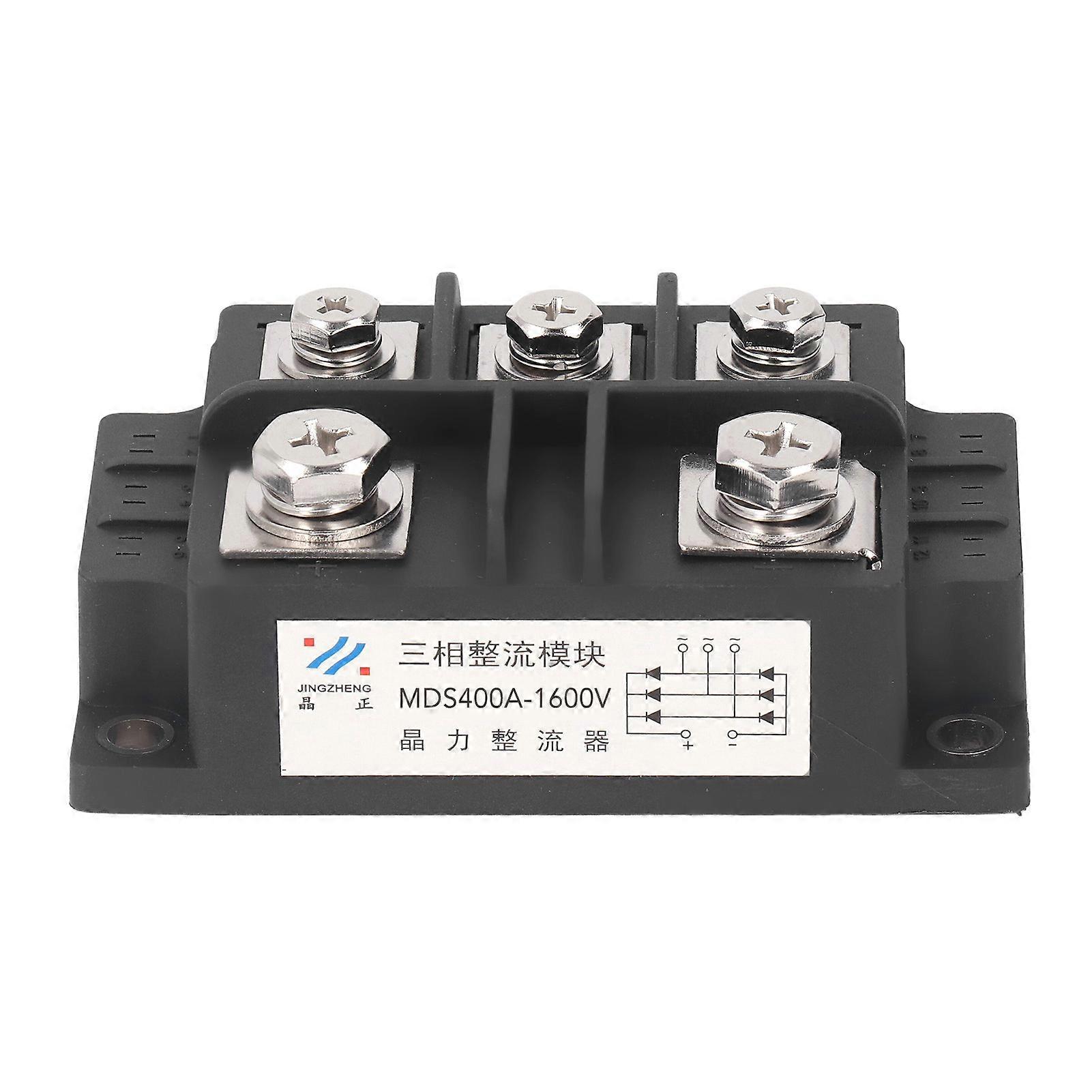 1600V 5 Terminal Bridge Rectifier 400A Maximum Welded Structure 3 Phase Power Diode Rectifier Module