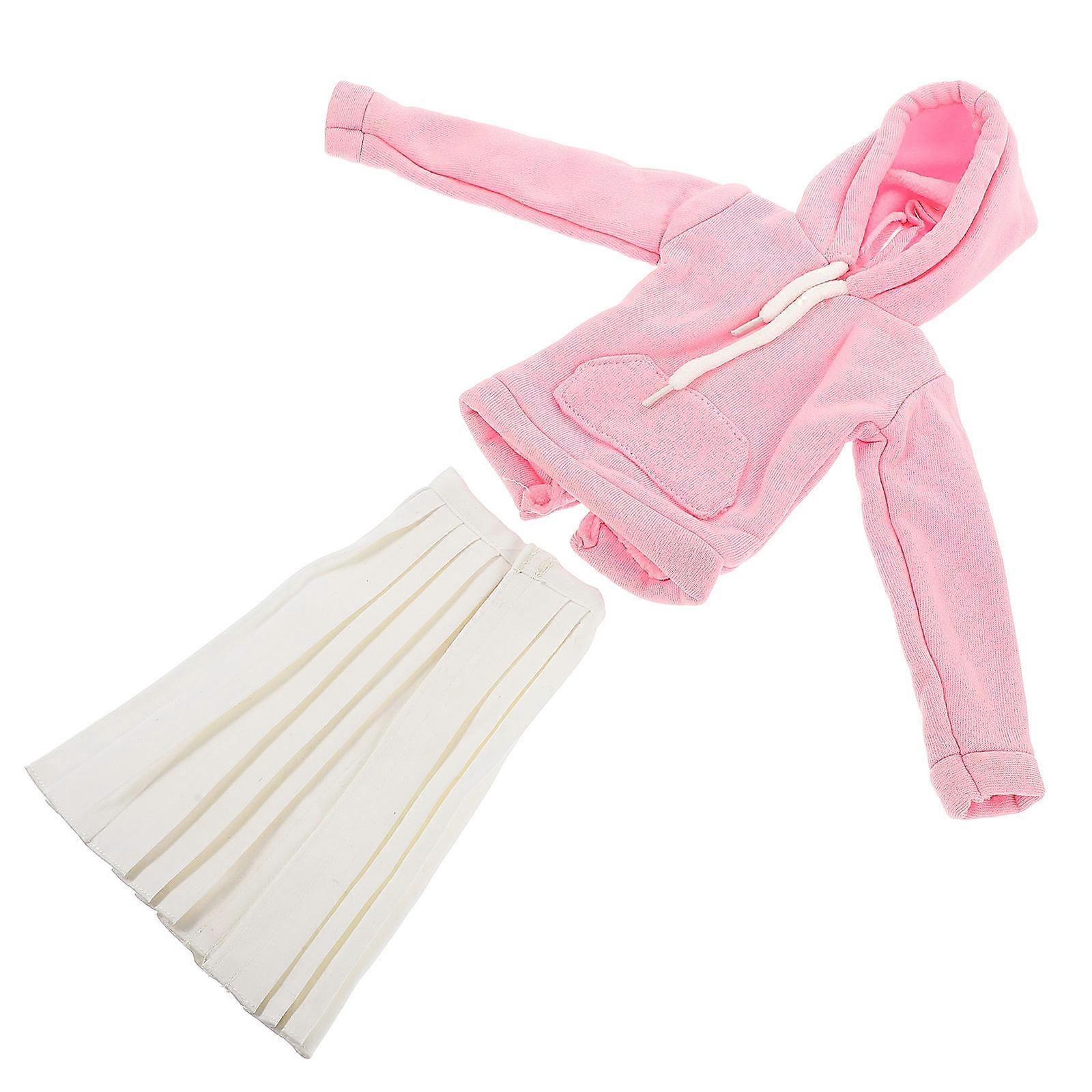 Girls Dress Up Clothes Doll Clothes Set Dress Up Cotton Suitable for 60cm Dolls 1Set