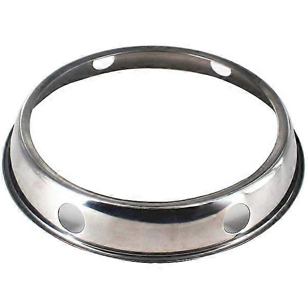 Universal Wok Support Ring/Stand Wok Ring/ Round Bottom Wok Stand Universal Size For Gas Stove Fry P Silver