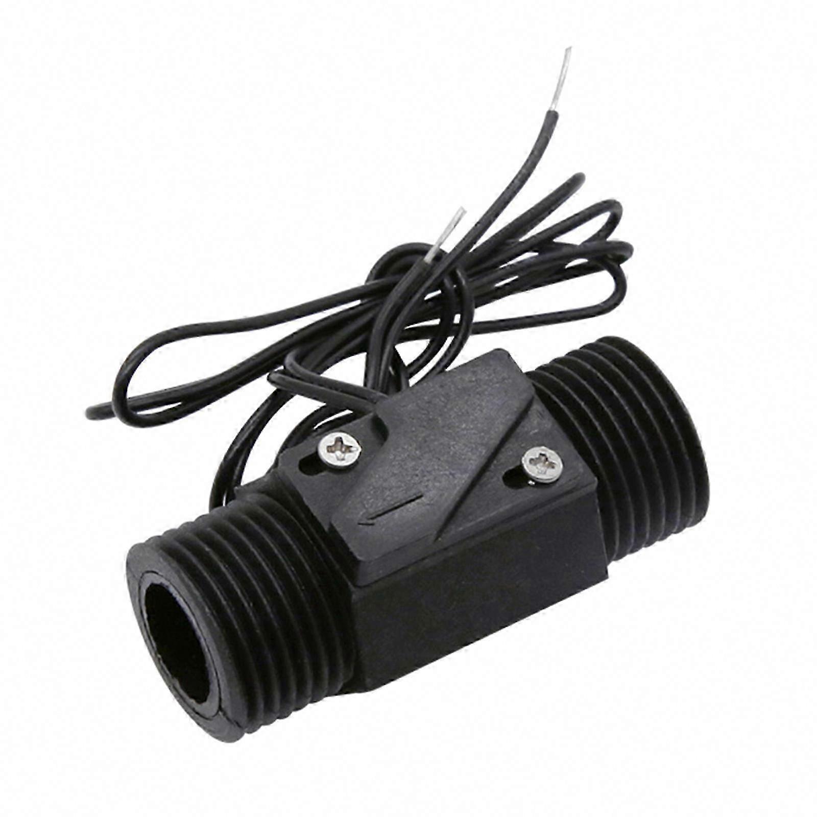 Plastic Water FlowSwitch G1/2 External Threaded Water Sensor Liquid Flowmeter WaterSwitch Fluidmeter for WaterHeater
