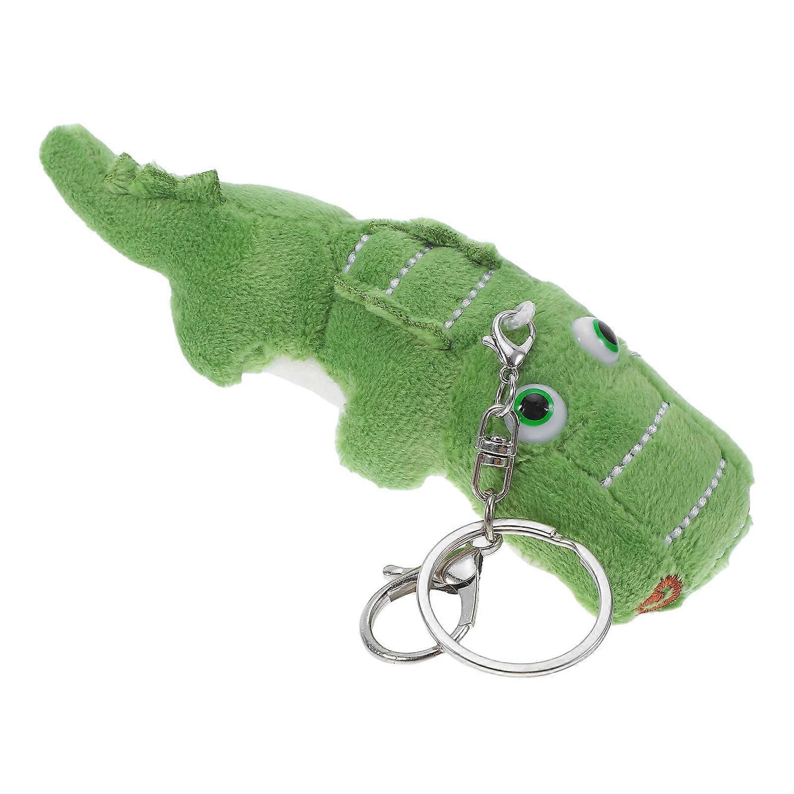 Crocodile Plush Keychain for Car Assorted Color Lightweight and Portable Stuffed Toy for