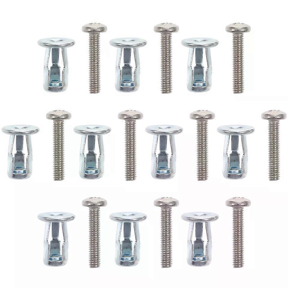 Hollow Door Anchor Kit, 10 Pcs Core Expansion Screw for Wall Mounting, Secure Installation