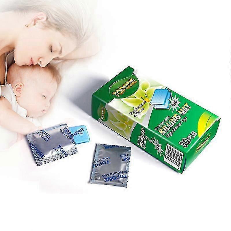 2025 30pcs Mosquito Repellent Insect Bite Mat Tablet Refill Replace Pest Repeller