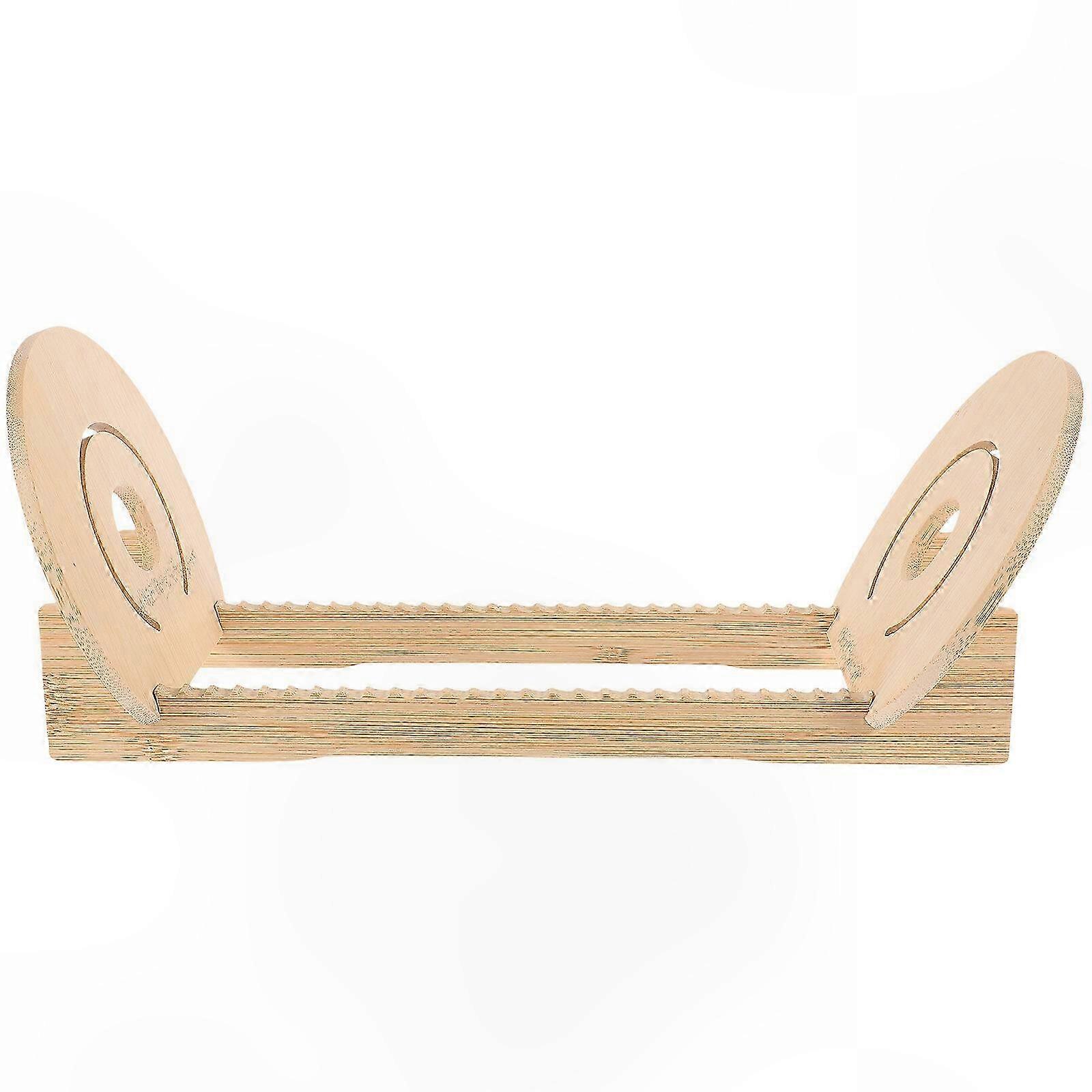 Desktop Vinyl Record and CD Storage Organizer Rack Holder Display Stand