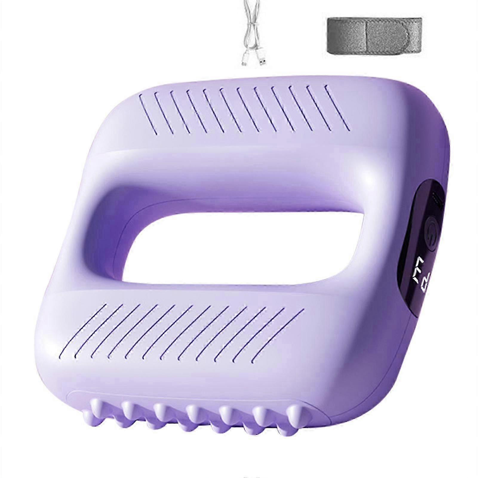 Portable Massage Ring for Muscle Relief - 5 Vibration Intensities, Ergonomic, Compact, Targeted Relaxation