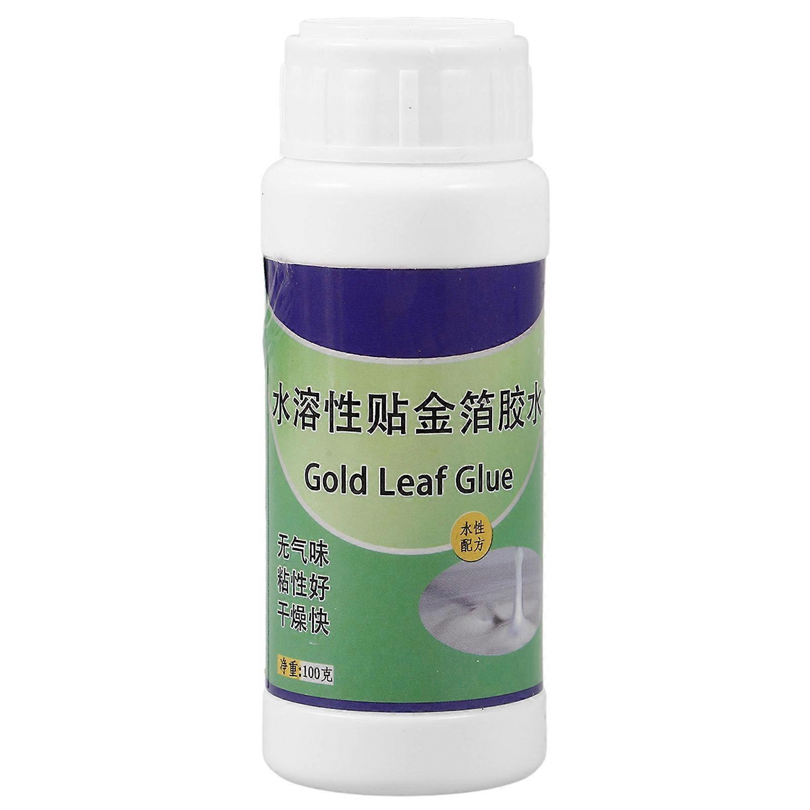 Gold Leafing Glue For All Ages And Skill Levels 100g Water-Based Adhesive For Crafts 1 Bottle