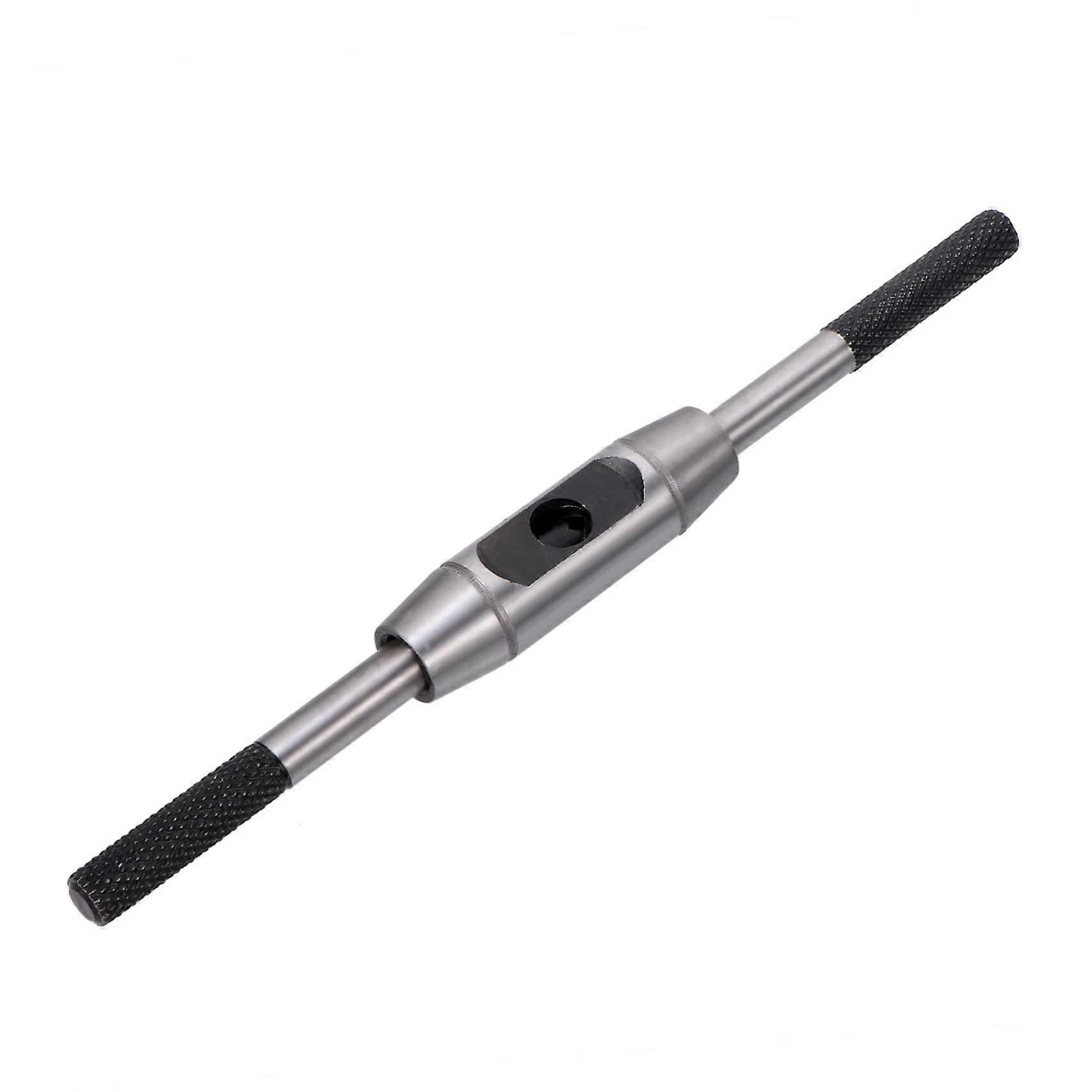 1pc Thread Tap Wrench Adjustable Hand Tool with Sturdy Steel Construction for Precise Machining and Repairing of Internal Threads