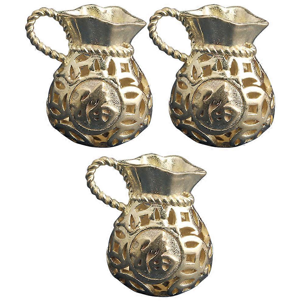 Unique Money Bag Shaped Charm, Retro Design, Enhances Any Accessory Project