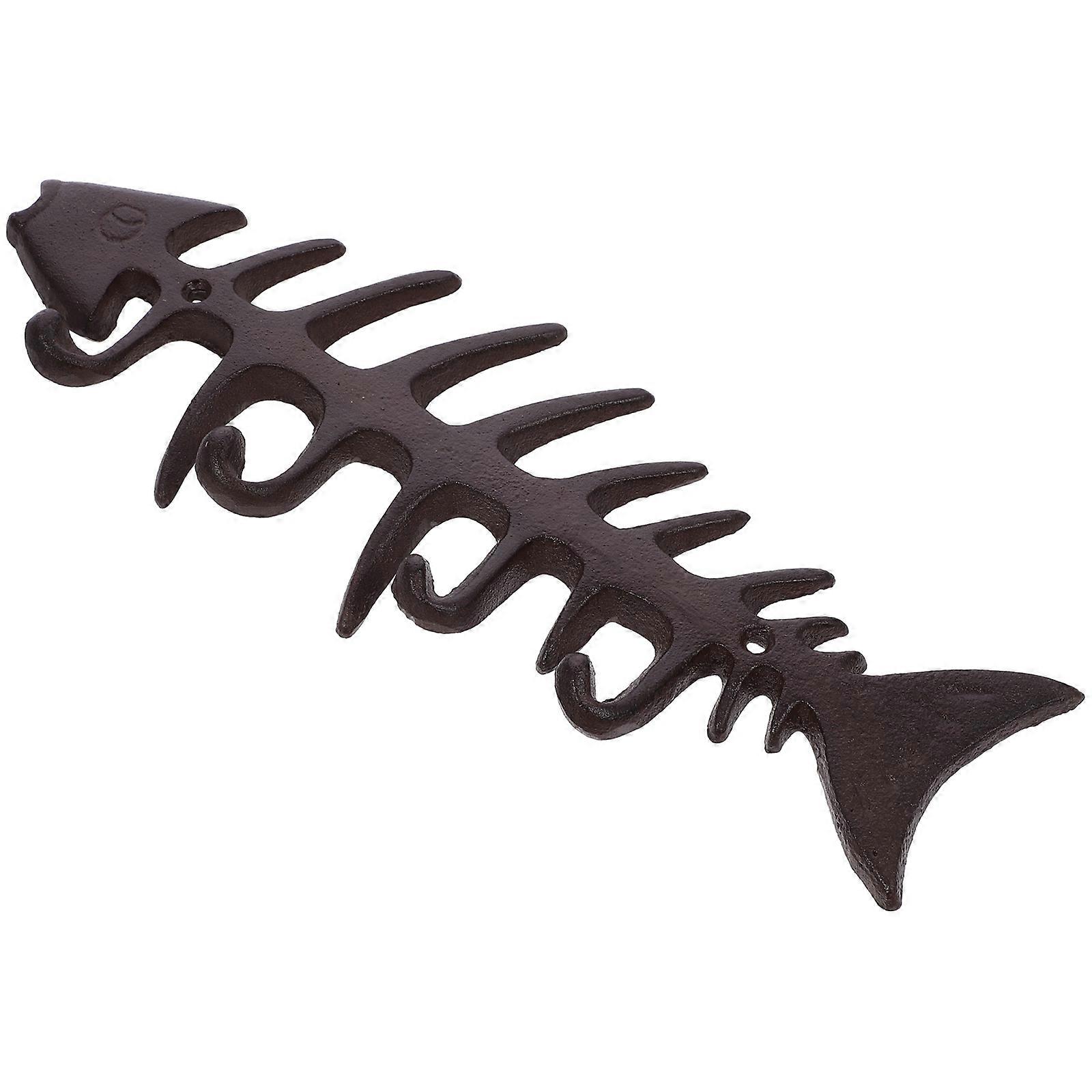 Iron Decorative Hook In Coffee Color For Outdoor Spaces And Gardens Designed For Flowerpot Hanging 1Set