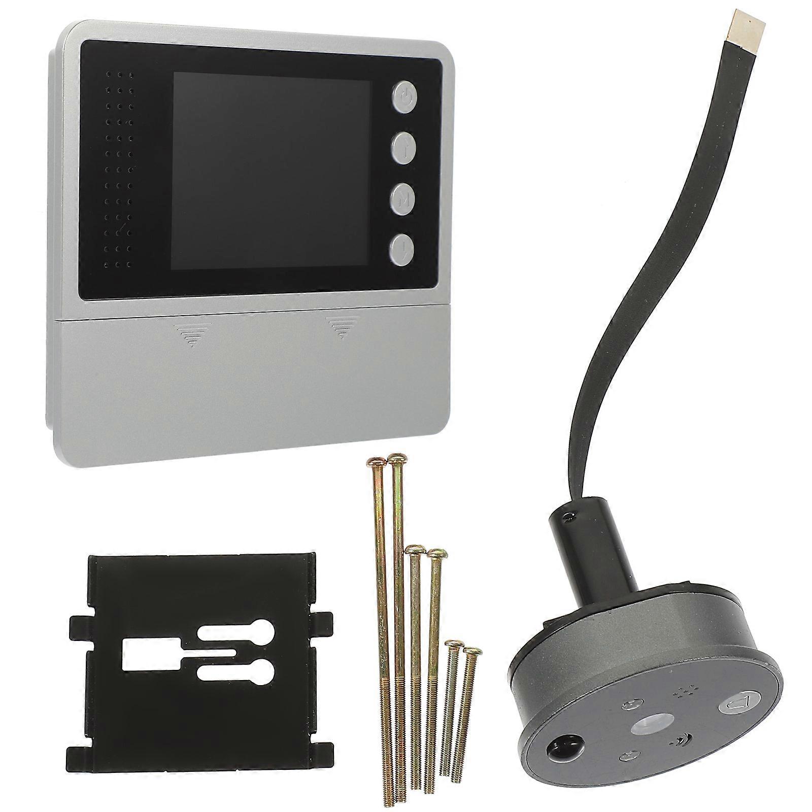 Peephole Viewer With High Definition Camera And IR LEDs For Nighttime Use Suitable For Children 1Pcs