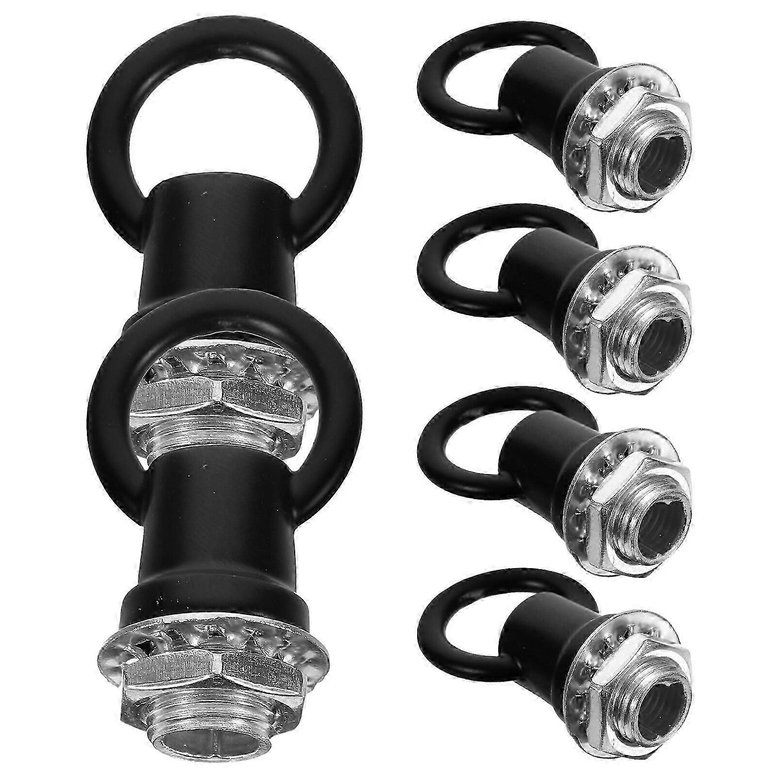 6pcs Lamp Hooks Loop Rings Lifting Eye Nut Hook Rings Chandelier Lighting Fixture Parts