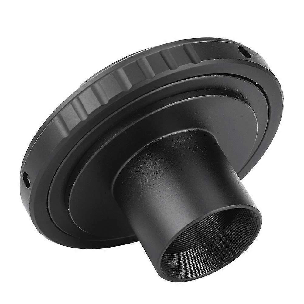 Metal Microscope Telescope Eyepiece Adapter 0.965 Inch T-Mount for Astronomical Telescopes SLR Cameras High Strength Metal Adapter