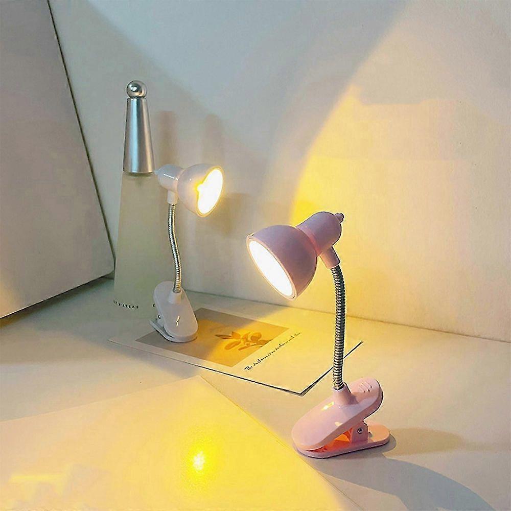 1pcs LED Mini Clip Small Lamp Bedside Night Light, Gift Lamp