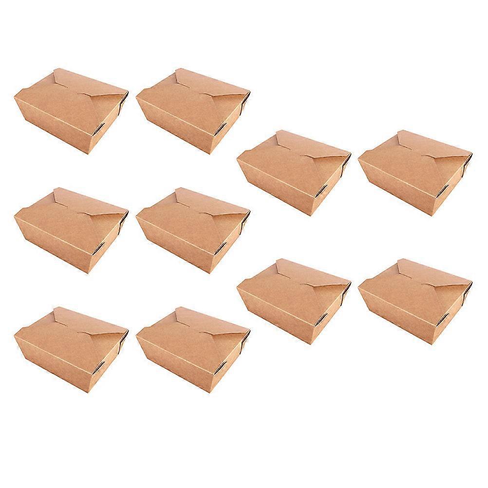 Picnic Food Boxes 30Pcs Takeaway Storage Holder for Restaurant Home Use and Snack Bar in Khaki