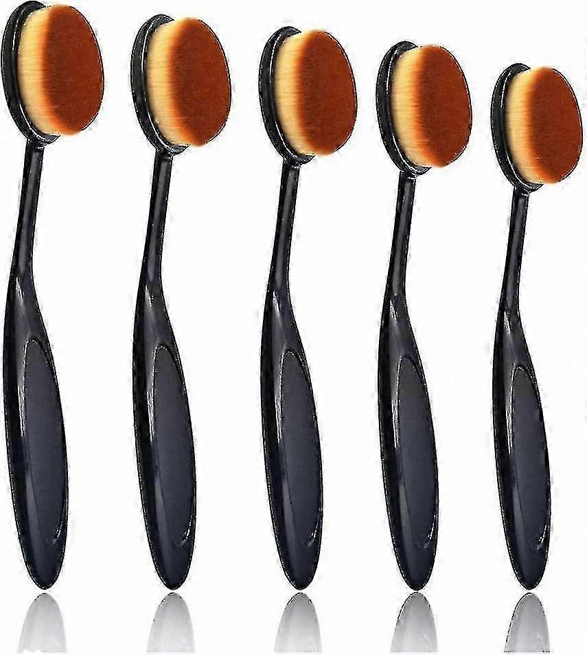 Ink Blending Tool Set 5 Pieces, Flexible Black Handles for Crafting & Distress Oxide Techniques