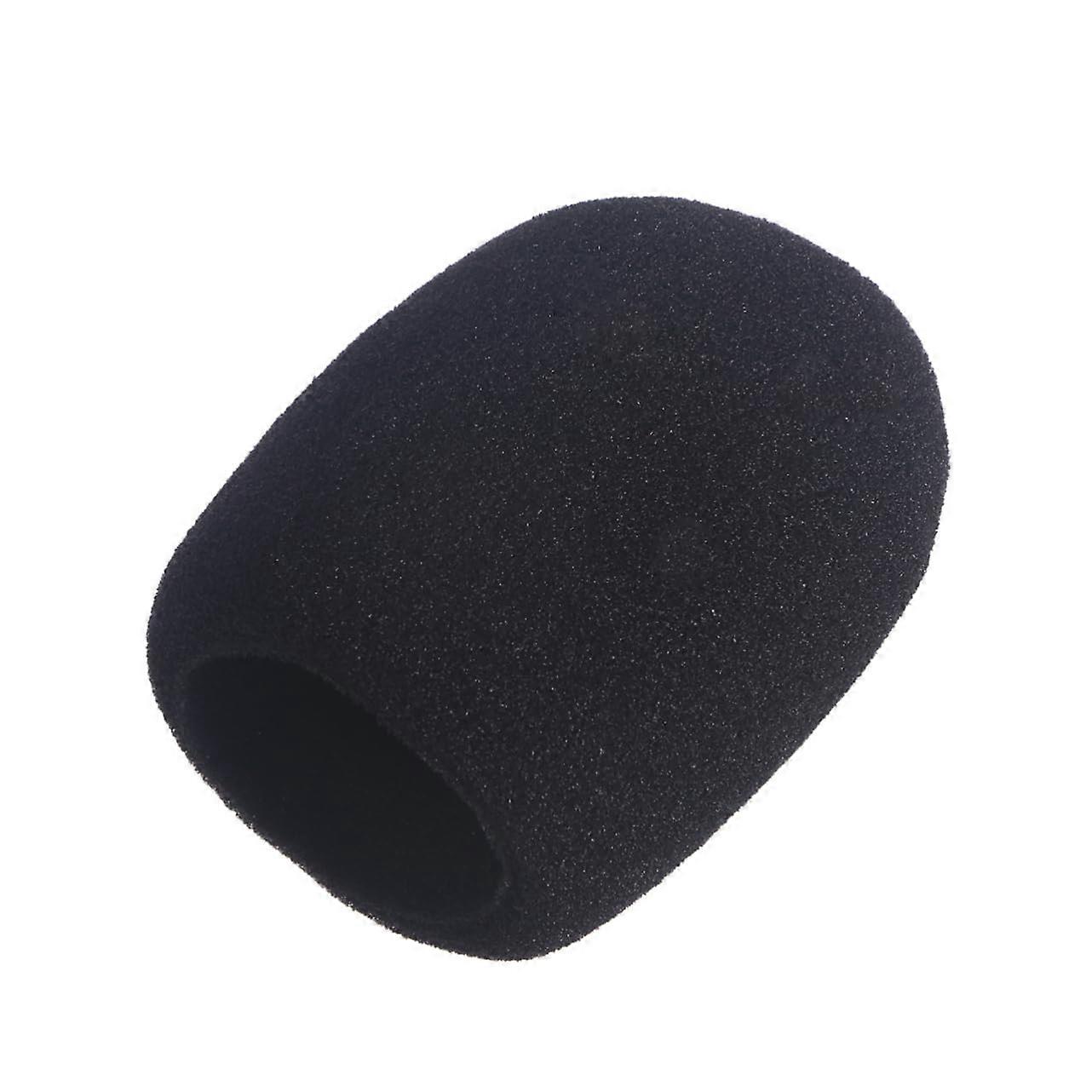 10 pieces microphone windshield made from replacement padding for headsets and lavalier microphones, breathable and comfortable for teaching.