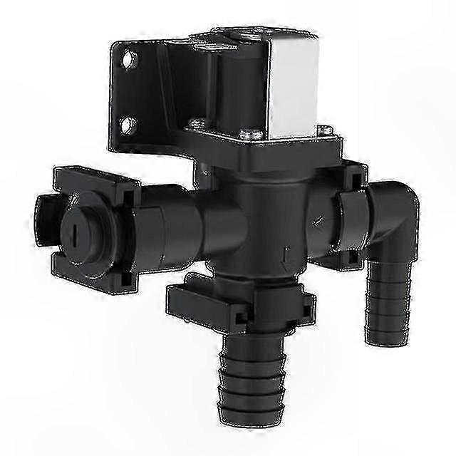 Marine Toilet Siphon Breaker Kit with Solenoid Valve for RV and Boat Applications