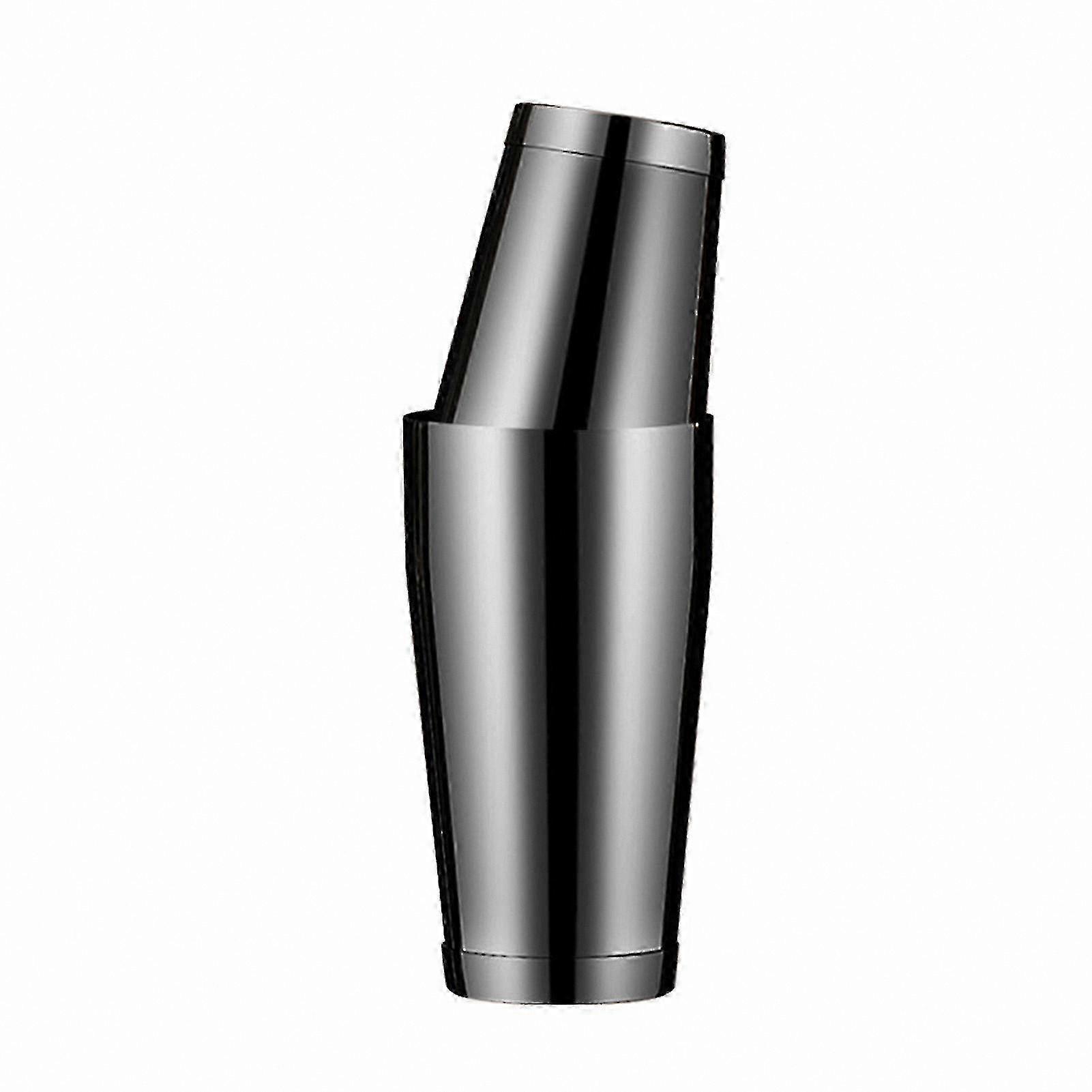 Stainless Steel Cocktail Shaker 600ml 800ml Insulated Manual Mixer for Home Bar Use Drawing Process Design