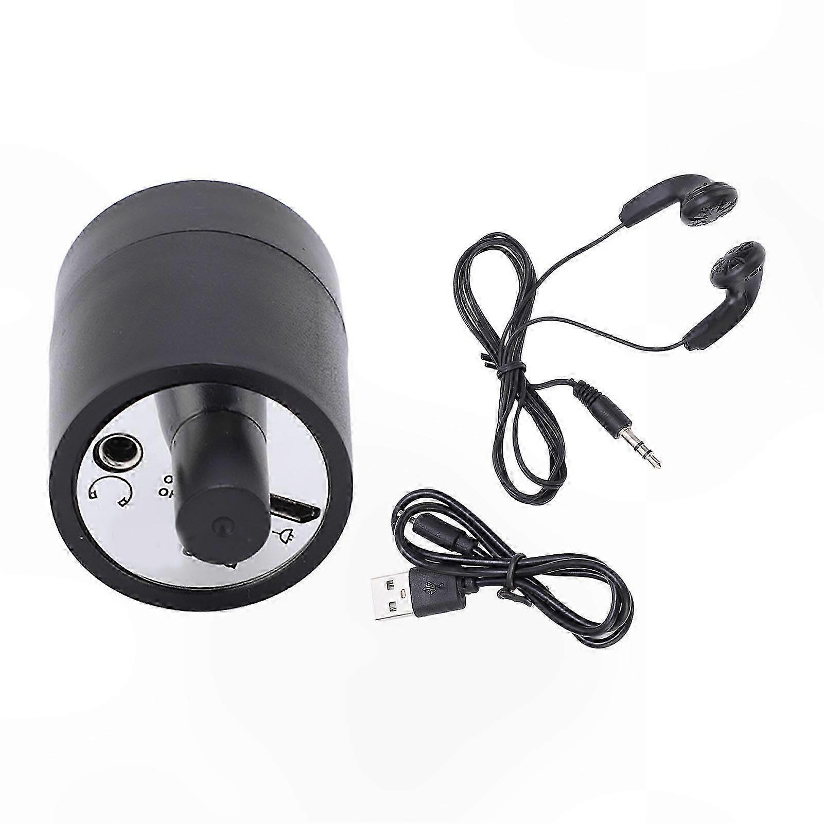 High Precision Sound Amplifier for Wall Listening with Earphone, Ideal for Leak Detection in Water and Gas Systems