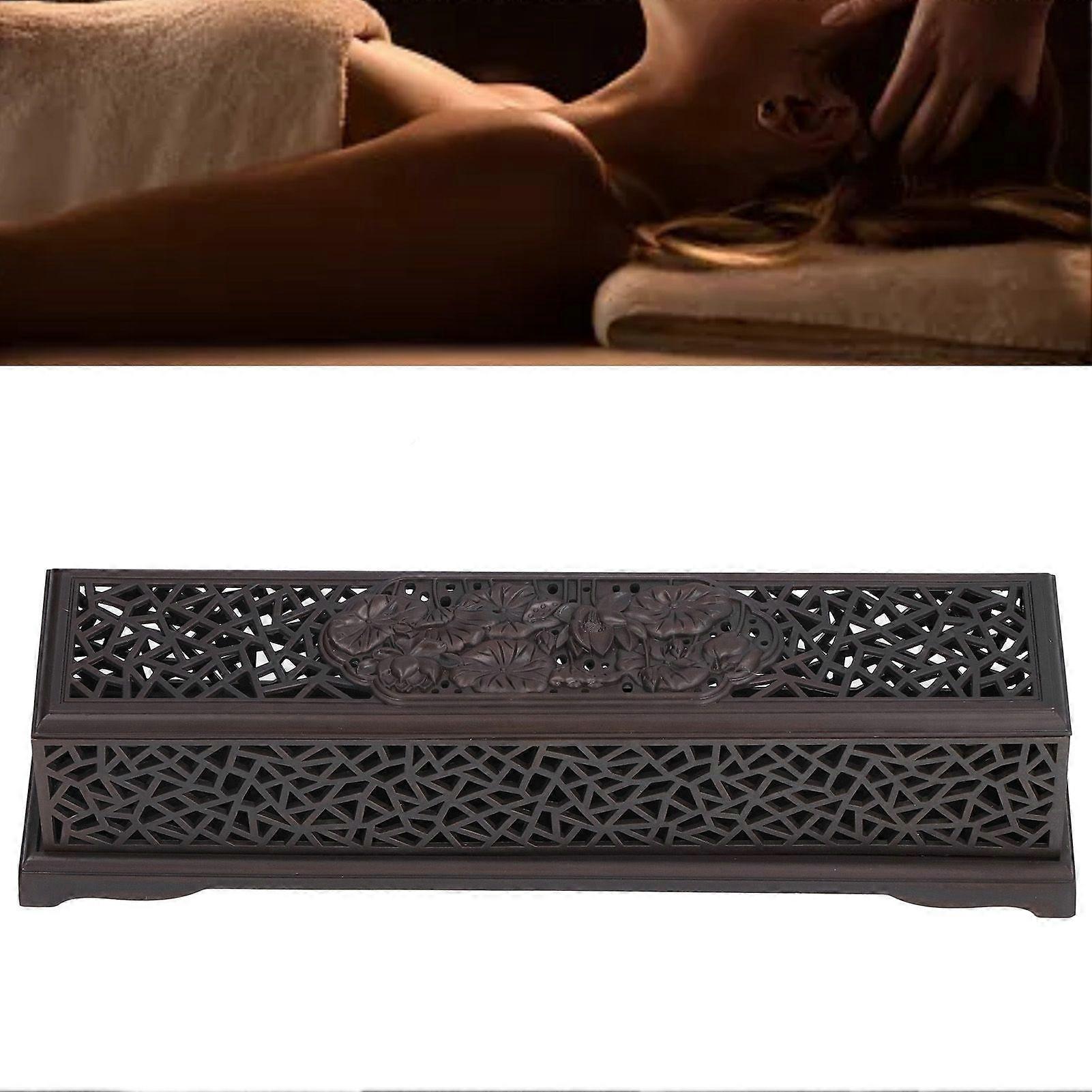 Incense burners with classic Chinese lotus design, exquisite workmanship, safe use, multiple uses, home decoration