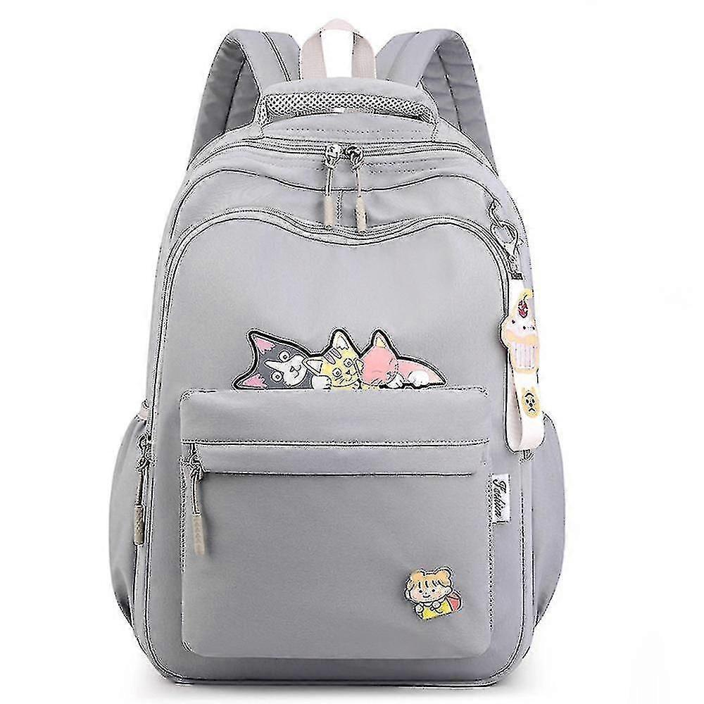 Backpacks Youthful Vitality Middle School Students Travel Schoolbags
