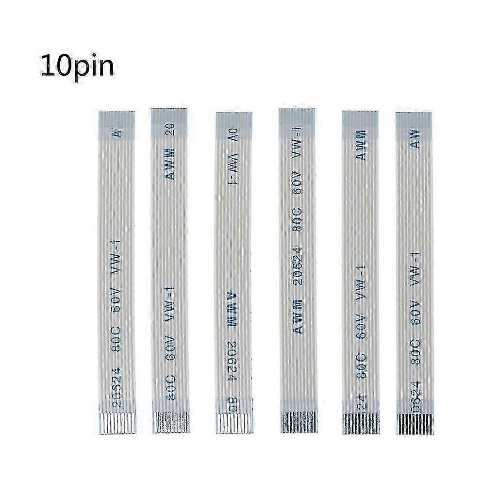 6-Pack 12 Pin 10 Pin 14 Pin Power Button Flex Ribbon Cable for  Con...