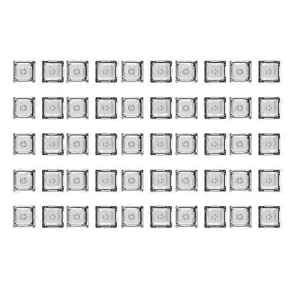 1U Transparent XDA Keycaps for Gamng Mechanical Keyboard 1U 1.4mm Thickness Improves Typing 8-1000PCS