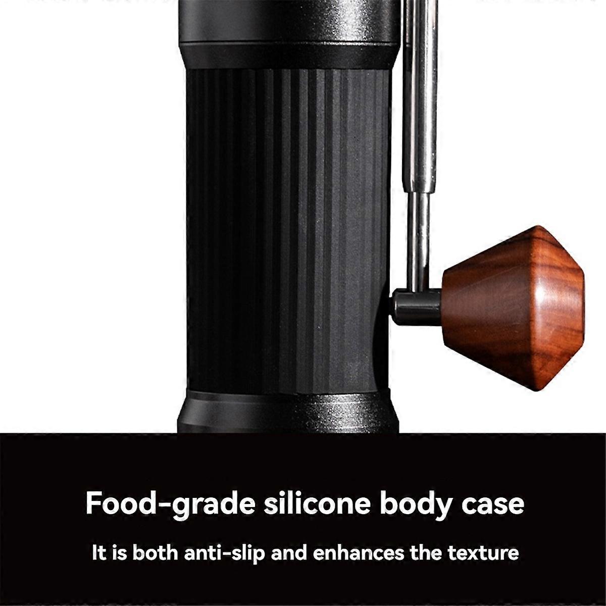 Hand-Cranked Coffee Grinder, CNC Fine Steel Grinding Core, Coffee Bean Grinder, Portable Folding Cof