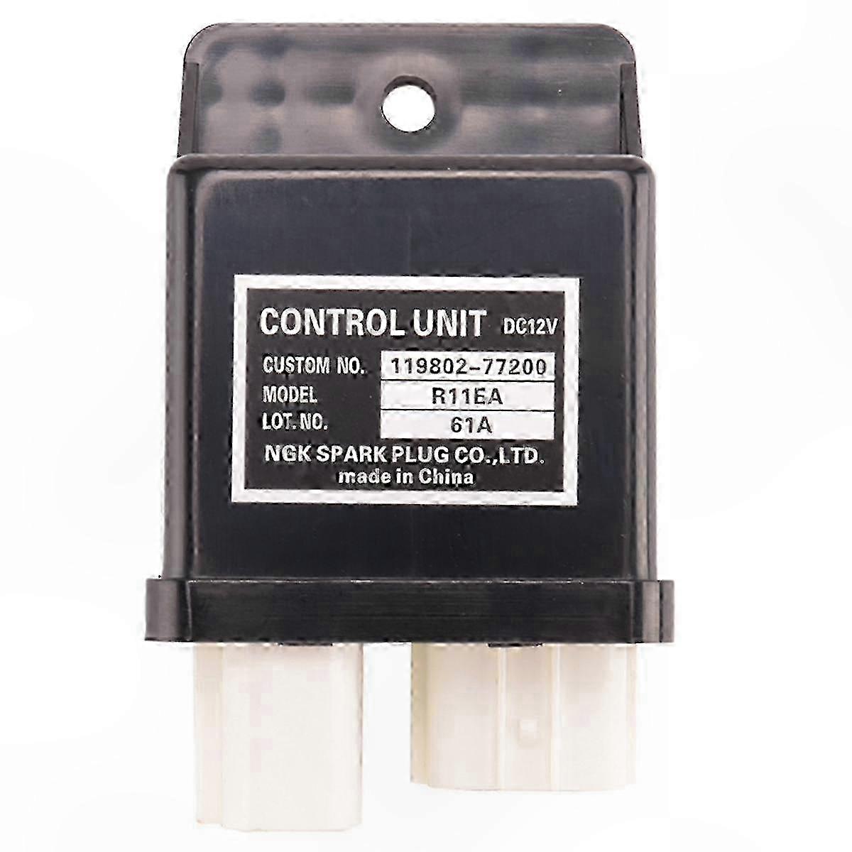 12V Control Unit Safety Relay for Excavator Model 119802-77200 R11EA Replacement