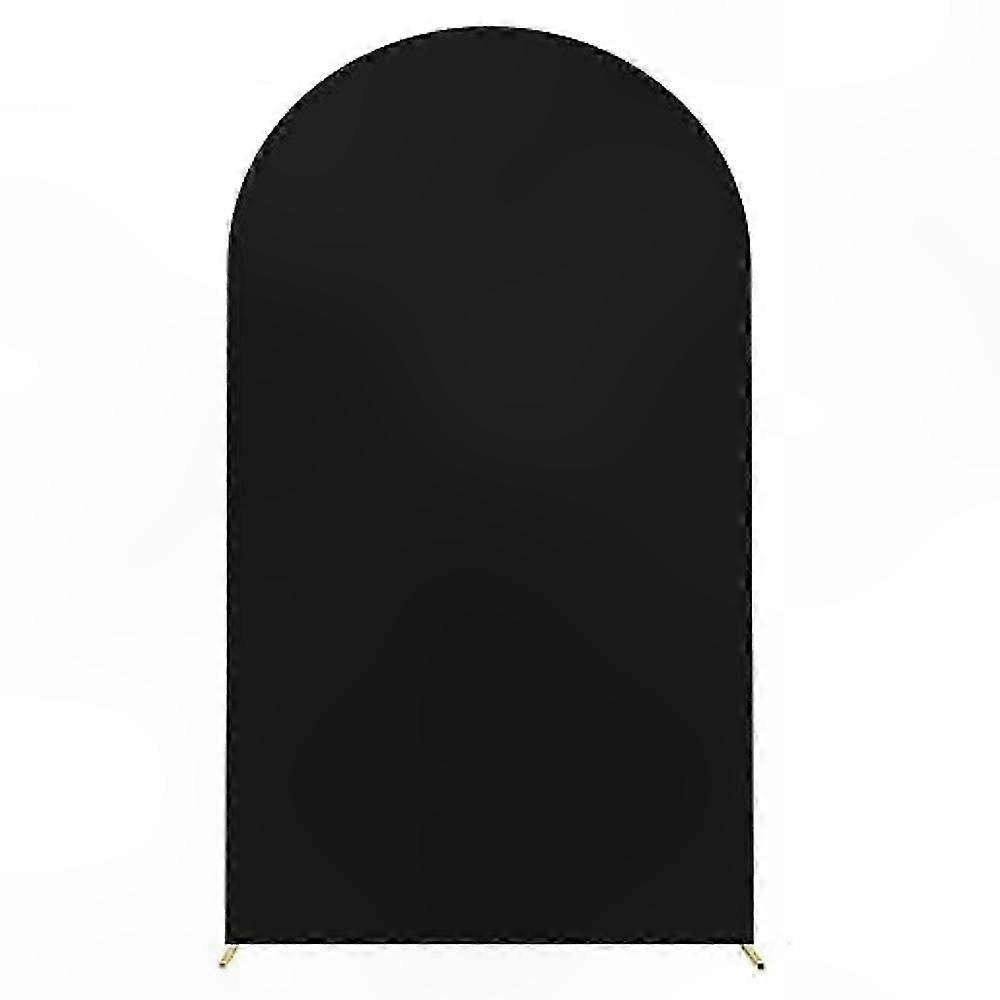 6FT U-Shape Backdrop Frame with Elastic Cover for Events, 80x180cm Portable Display Stand for Parties and Decor