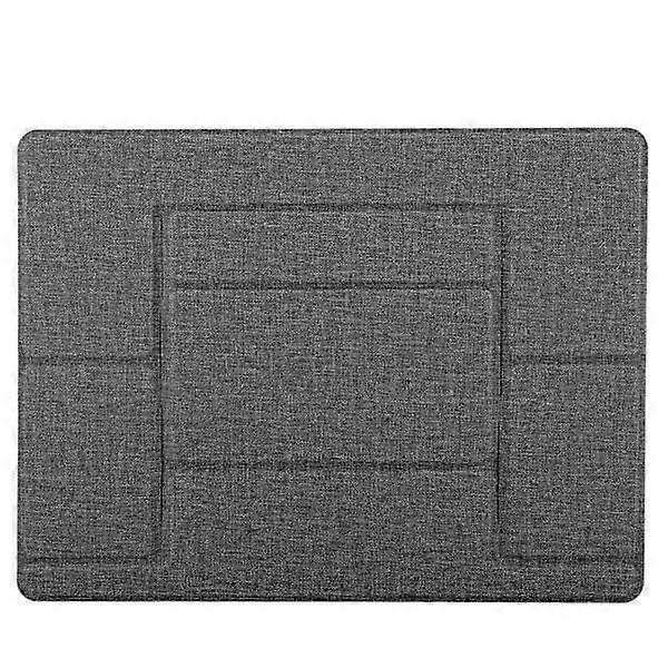 Ultra-thin invisible integrated foldable tablet portable stand laptop stand holder (gray)
