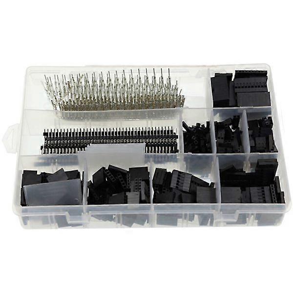 1450 PCS 2.54mm DuPont Connector Housing Kit with Pin Header