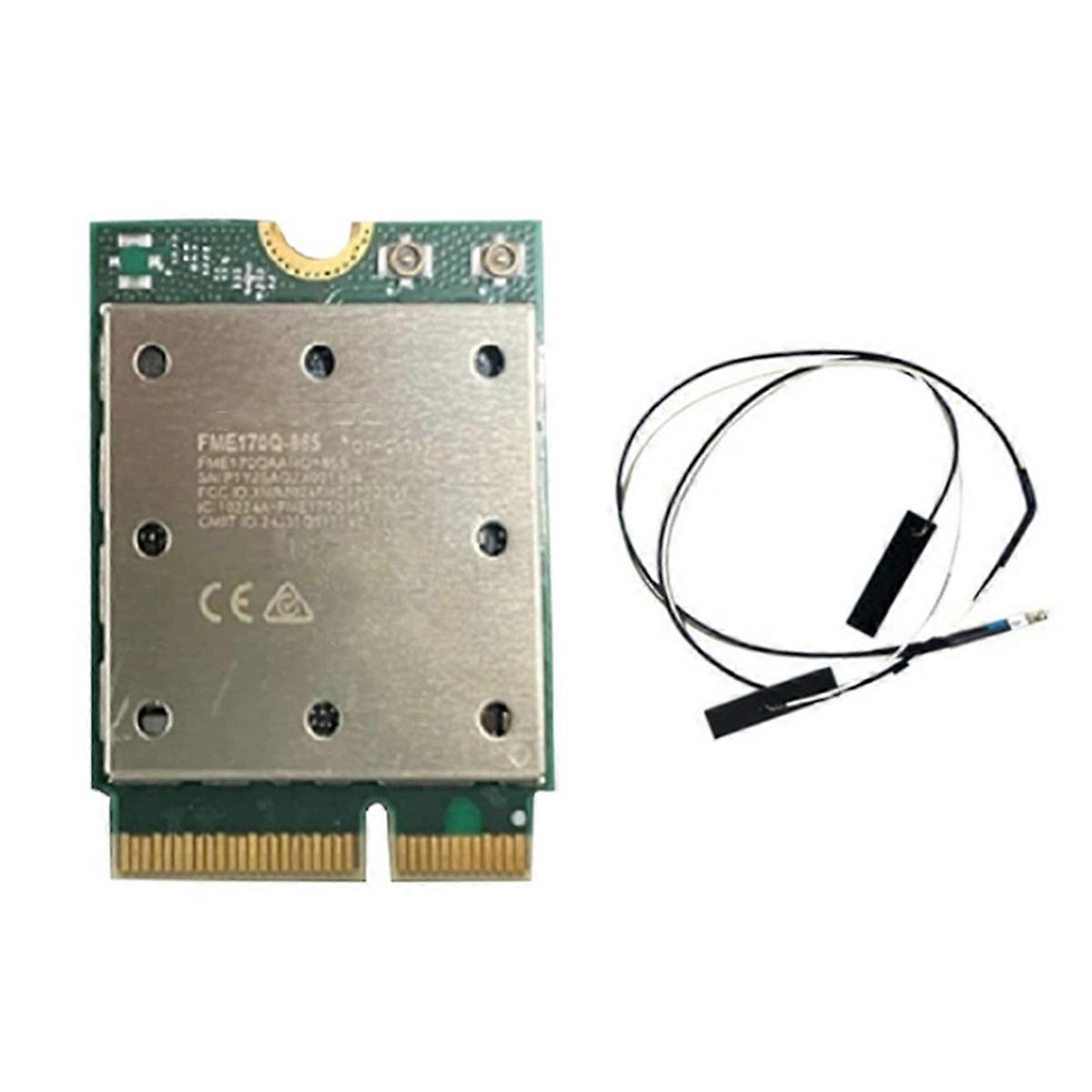 2025 Upgrade Tri Band FME-865 WiFi7 Wireless WiFi Card Bluetooth 5.4 2.4G/5G/6Ghz Wireless Network Adapter for Win11