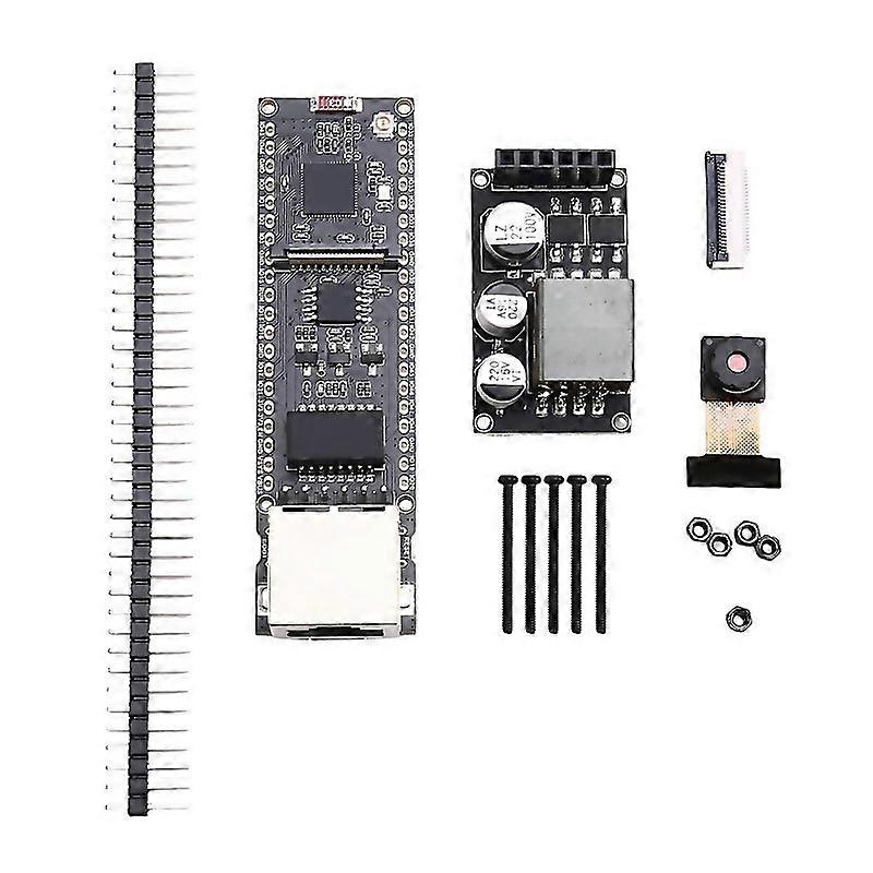 For Esp32s3 Eth Cam Ethernet Development Board Poe Sd Camera Compatible For Raspberry Pi Pico Poeeth