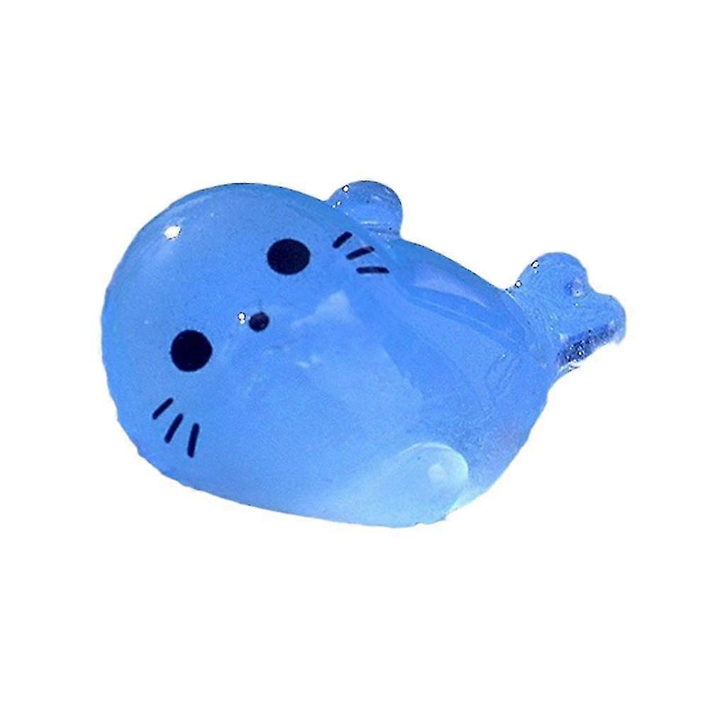Luminous Seal Creative Ornament Resin Handicrafts Mini Resin Anim US