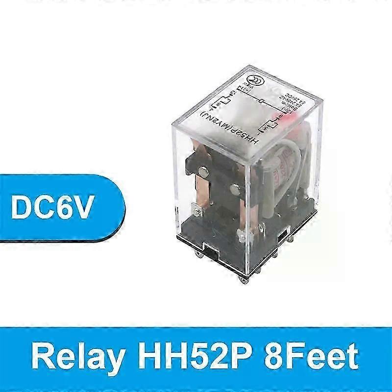 HH52P HH53P HH54P Miniature Coil Generalel ectromagnetic Intermediate Relay Switch LED DC 6V 12V 24V AC 220V MY2NJ/MY3NJ/MY4NJ