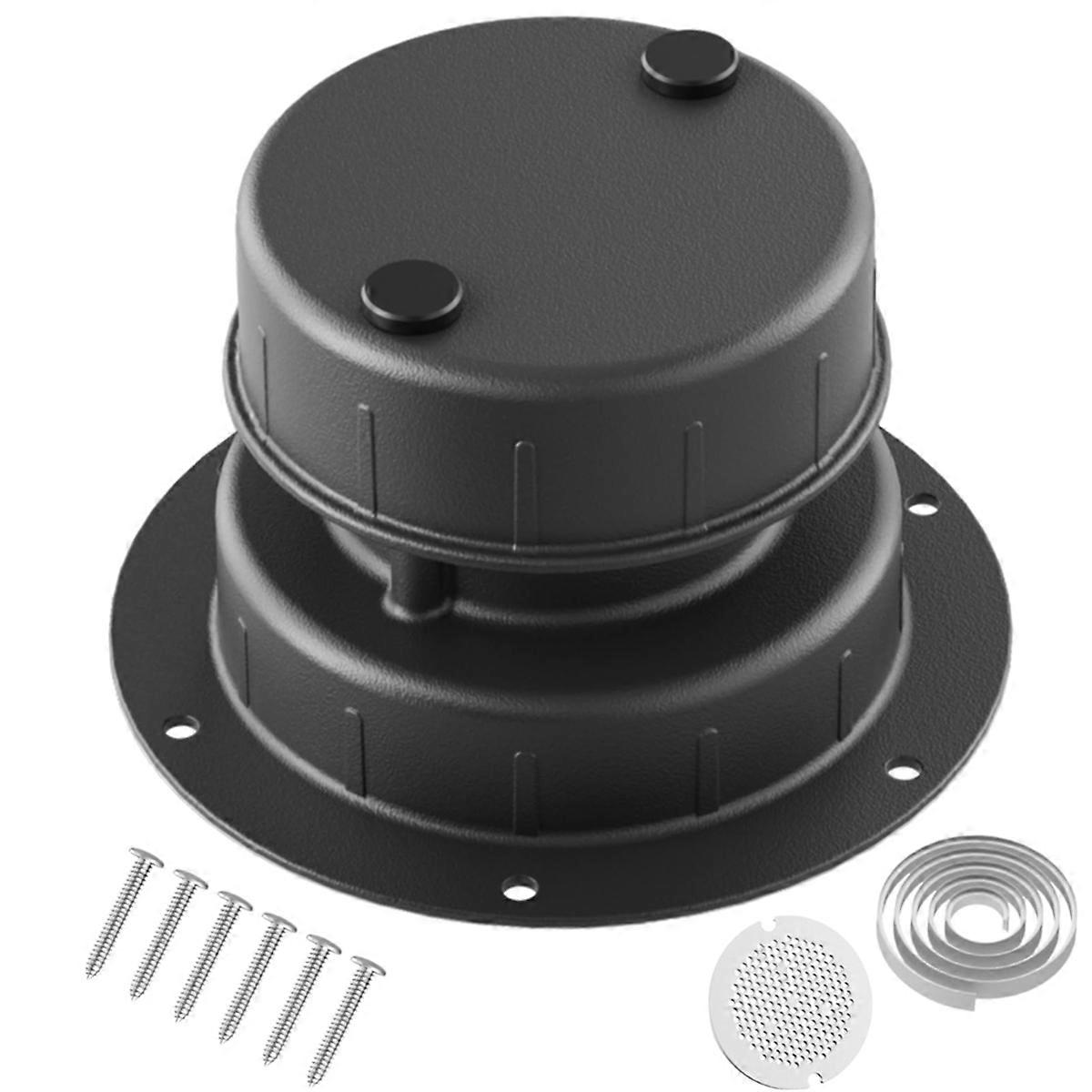 RV Plumbing Vent Cap with Screen - Aluminum Camping Sewer Roof Top Cover Replacement Fit for 1Inch t