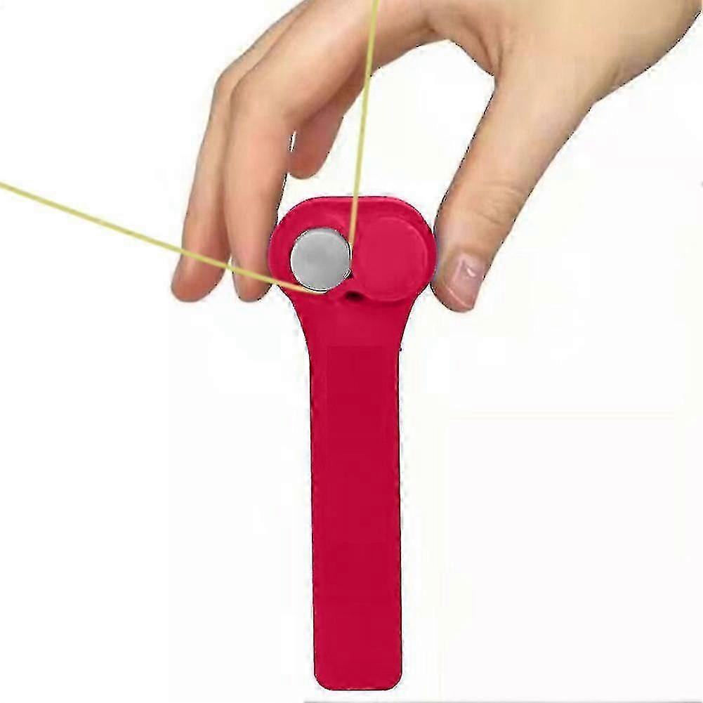 Handheld Zipper Rope Launcher Thruster Loop Lasso Rope Shooting Toy TY